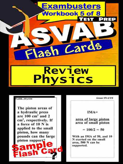 Title details for ASVAB Test Physics Review—Exambusters Flashcards—Workbook 5 of 8 by ASVAB Exambusters - Available